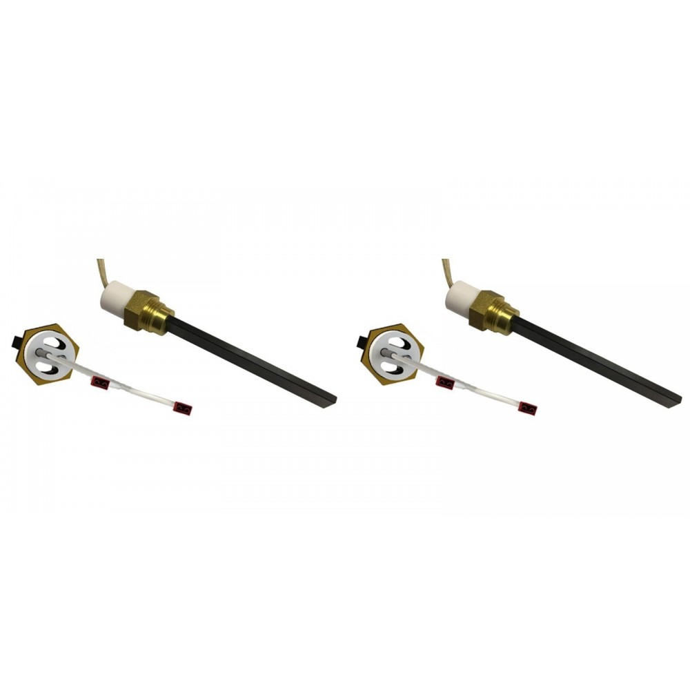 Tändelement pelletskamin Eco Spar, BURNiT, ComfortBilt, total längd 123mm, 120W till 24V - x2 | Tändelement pelletskamin | Pelletskamin reservdelar |