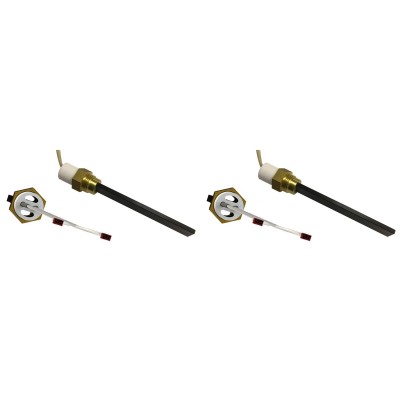 Tändelement pelletskamin Eco Spar, BURNiT, ComfortBilt, total längd 123mm, 120W till 24V - x2 - Produktjämförelse