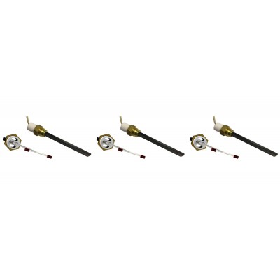 Tändelement pelletskamin Eco Spar, BURNiT, ComfortBilt, total längd 123mm, 120W till 24V - x3 - Produktjämförelse