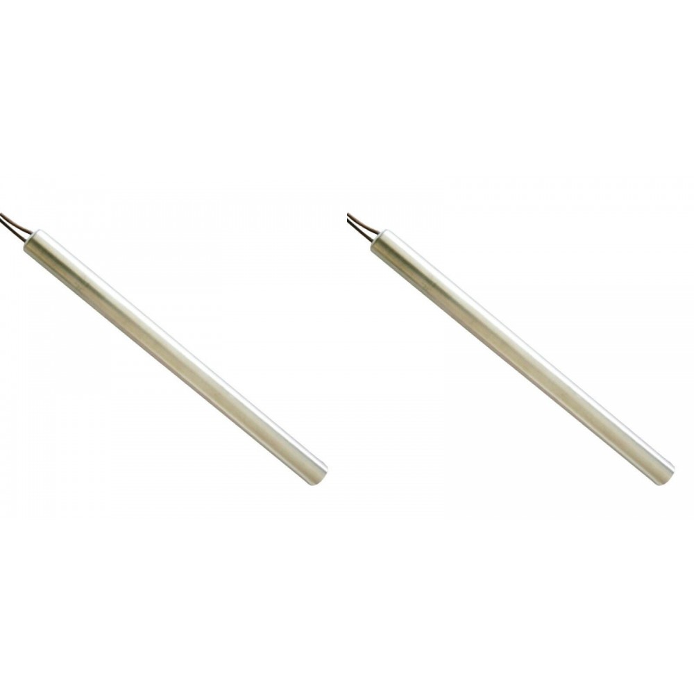 Tändelement pelletskamin för La Nordica och andra, total längd 185mm, 400W - x2