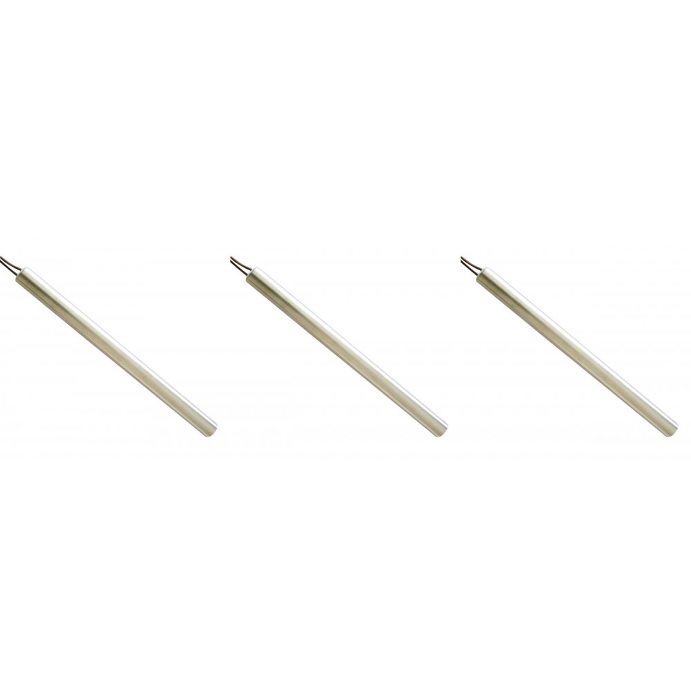 Tändelement pelletskamin för La Nordica och andra, total längd 185mm, 400W - x3