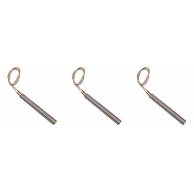 Tändelement pelletskamin för Arce, Cadel, Eurofiamma, Eurosteack med flera, total längd 101mm, 300W - x3 - Kampanjer