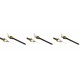 Tändelement pelletskamin med svart kvartskristall för Karmek One, Balkan Energy, La Nordica med flera, total längd 126mm, 300W - x3 | Tändelement pelletskamin | Pelletskamin reservdelar |