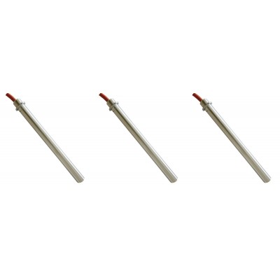 Tändelement pelletskamin för Palazzetti, Cadel, Thermorossi, Olimpia Splendid, total längd 170mm, 350W - x3 - Kampanjer