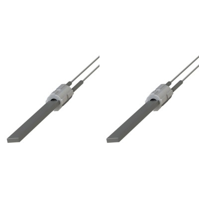 Tändelement pelletskamin med svart kvartskristall för Eco Spar, BURNiT, Palazzetti, VistaFlame, Whitfield, Lennox, total längd 122mm, 400W - x2 - Kampanjer