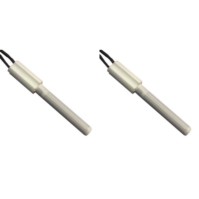 Keramiskt tändelement pelletskamin Eco Spar, BURNiT, Ashley, Adler, AMG, Piazzetta, total längd 102mm, 250W - x2 - 