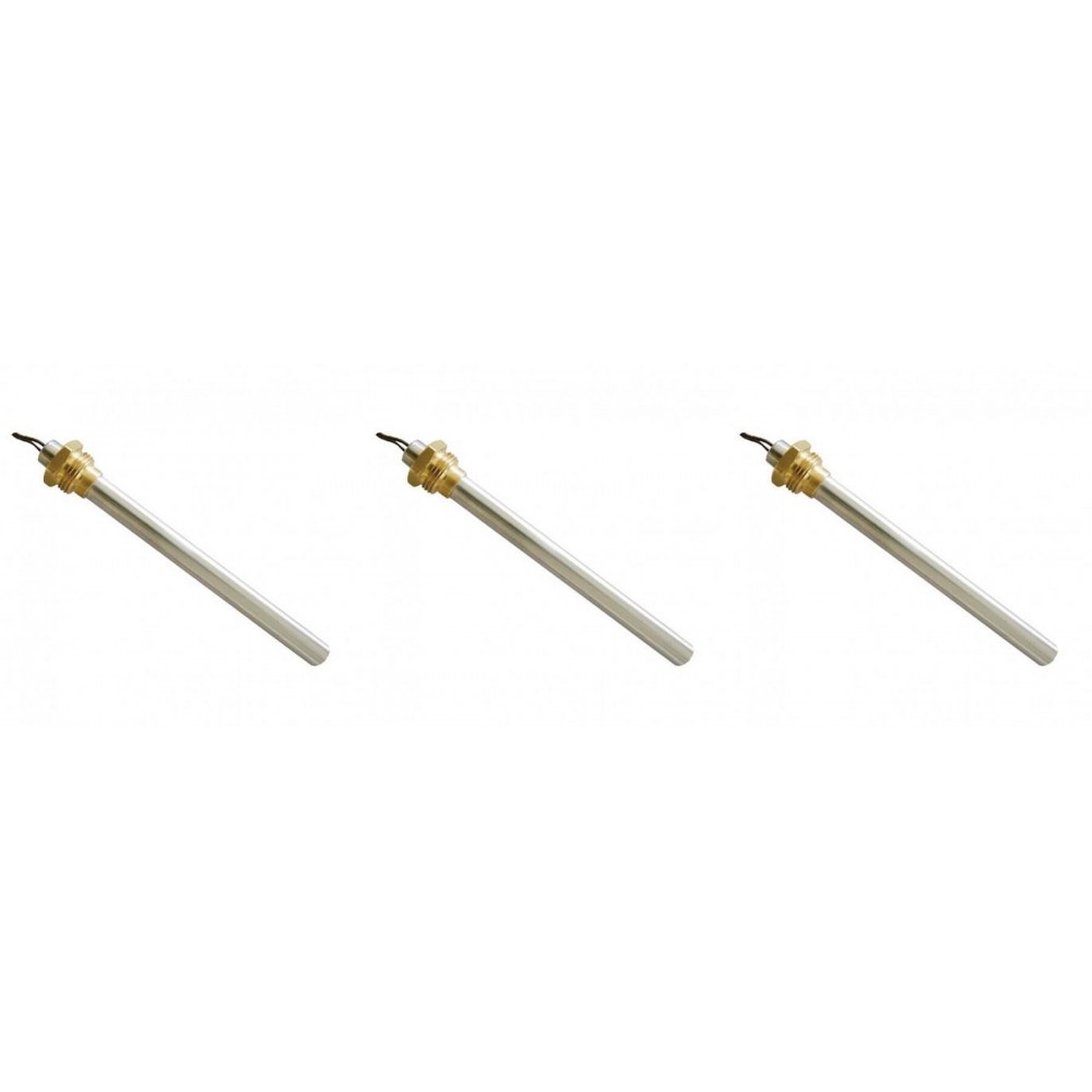 Tändelement pelletskamin BURNiT, Piazzetta, Karmek, MCZ, Ungaro, Superior, Cadel, total längd 185 mm, 350W - x3