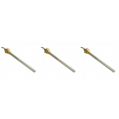 Tändelement pelletskamin BURNiT, Piazzetta, Karmek, MCZ, Ungaro, Superior, Cadel, total längd 185 mm, 350W - x3 - Produktjämförelse