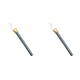 Ceramic heating element for pellet stoves Eco Spar, total length 147mm, 350W - x2 | Tändelement pelletskamin | Pelletskamin reservdelar |