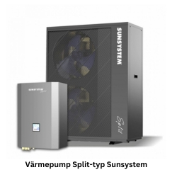 värmepump-split-typ-sunsystem