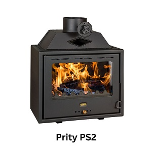 Inbyggd kamin Prity PS2