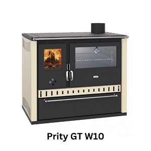 Vedspis med vattenmantel Prity GT W10